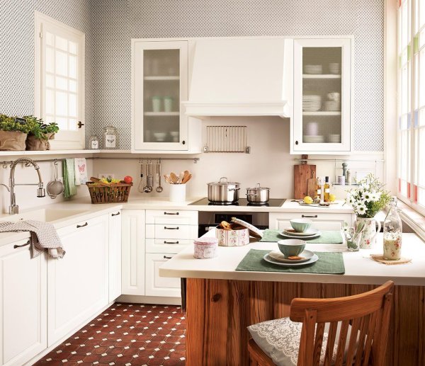 уютная кухня