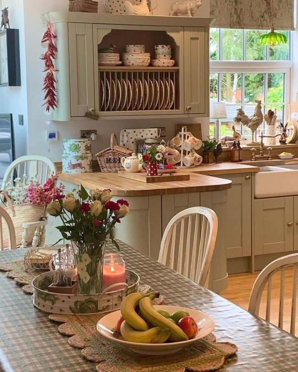 кухня столовая в стиле прованс