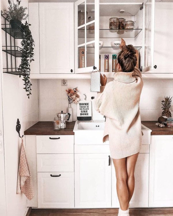 кухня девушка