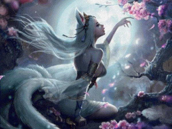 девятихвостый лис кумихо