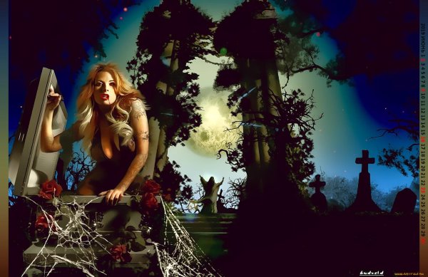 хэллоуин ведьмочка