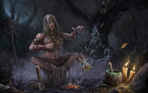 ведьма вуду