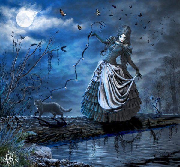 мистика иллюстрации