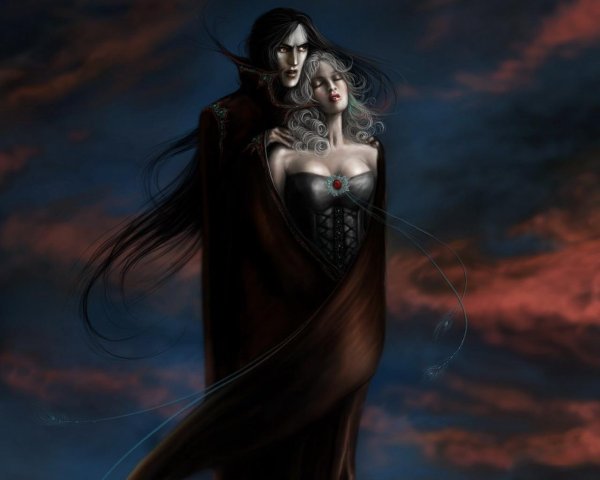 красивый демон