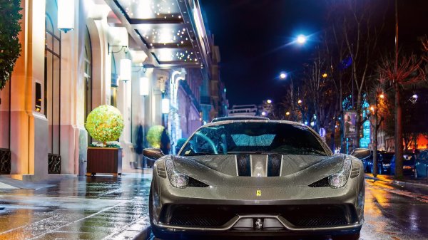 ferrari 458 grey