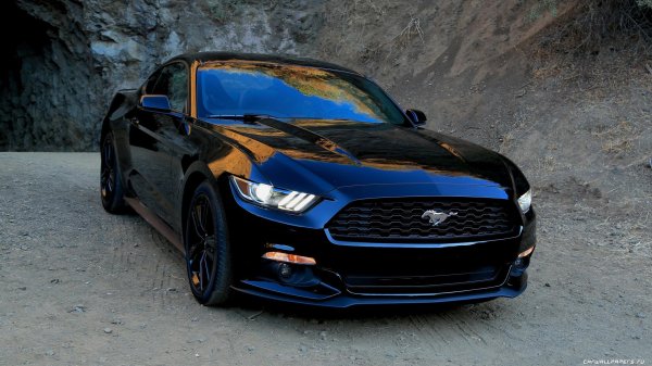 форд мустанг черный