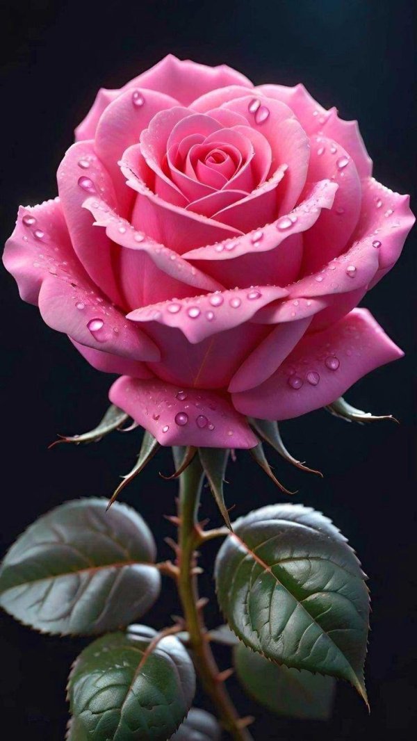 красивые розовые розы