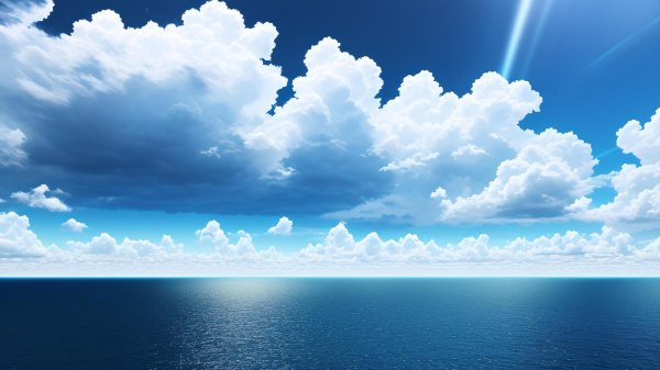 голубой океан