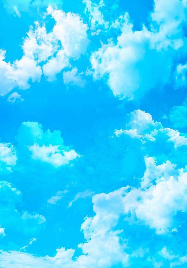 голубой фон с облаками