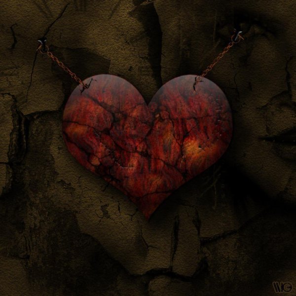 с разбитым сердцем