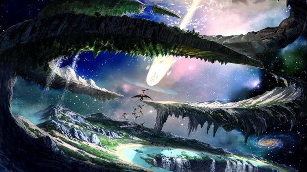 пейзаж фантастический