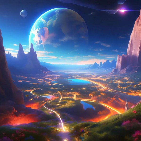 пейзаж космический