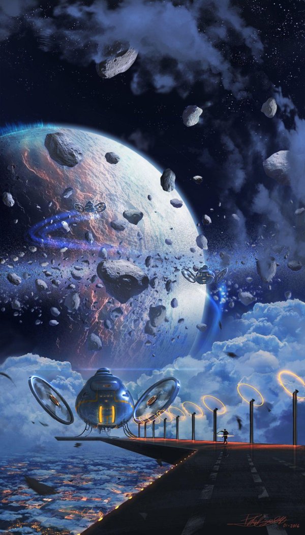 пейзаж космический