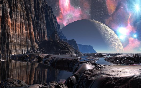 космические пейзажи