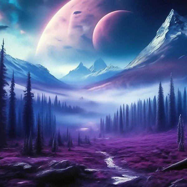 пейзаж космический