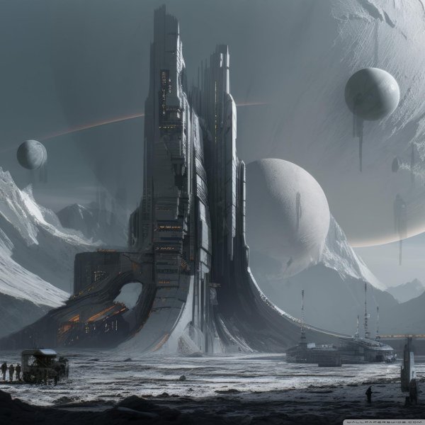 город на другой планете