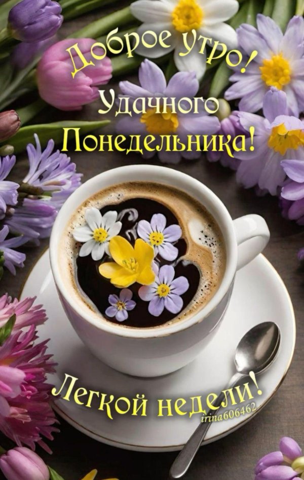 понедельник доброго утра