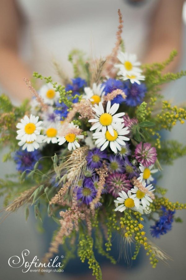 танацетум букет невесты