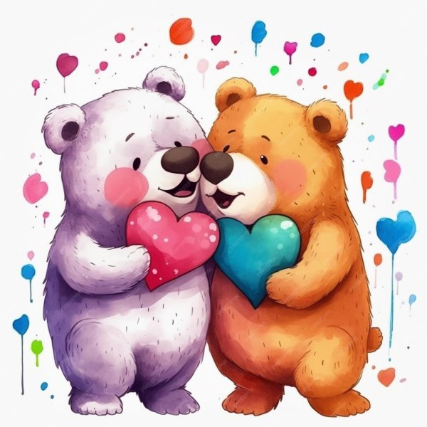 милые медвежата