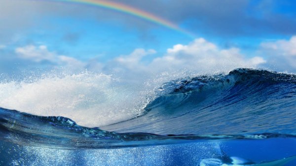 красивый океан