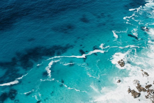 океан вид сверху