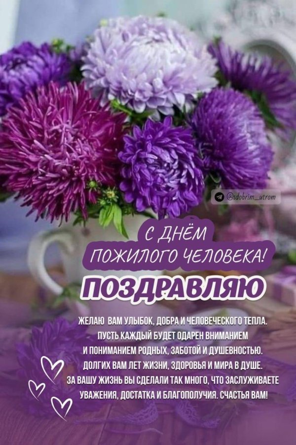 день пожилого человека стихи