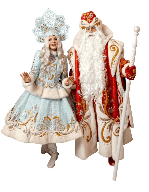 костюм деда мороза и снегурочки