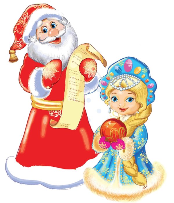 дед мороз снегурочка