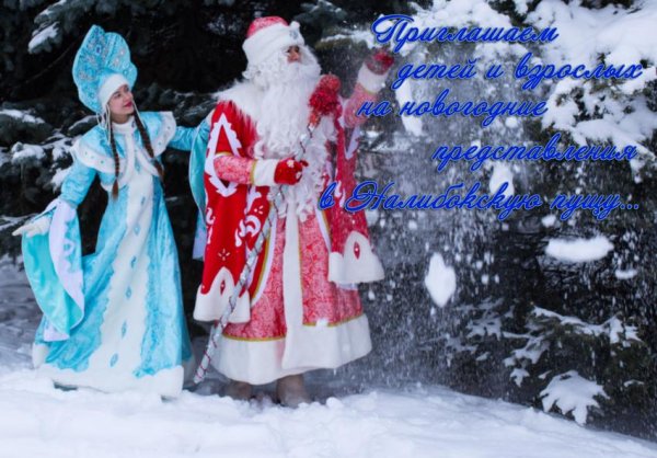 дед мороз со снегурочкой