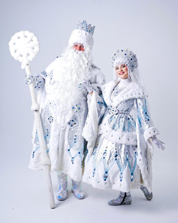 костюм деда мороза и снегурочки