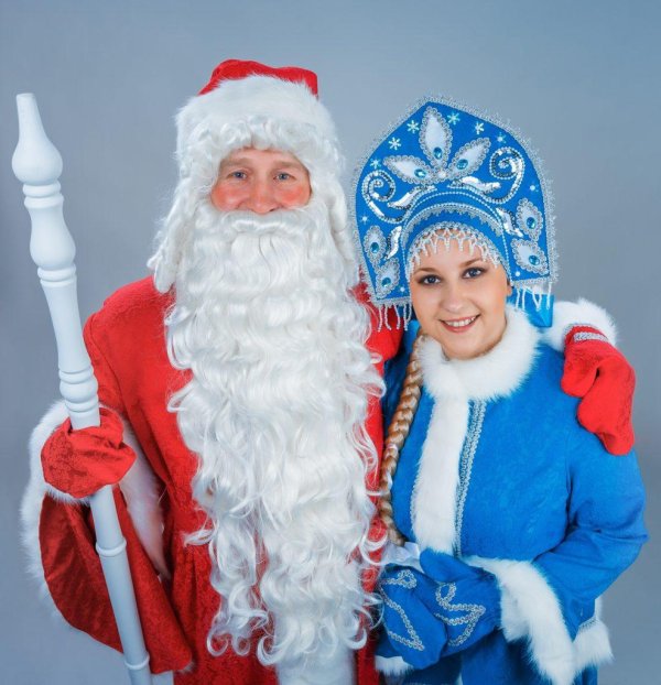 фотосессия деда мороза и снегурочки