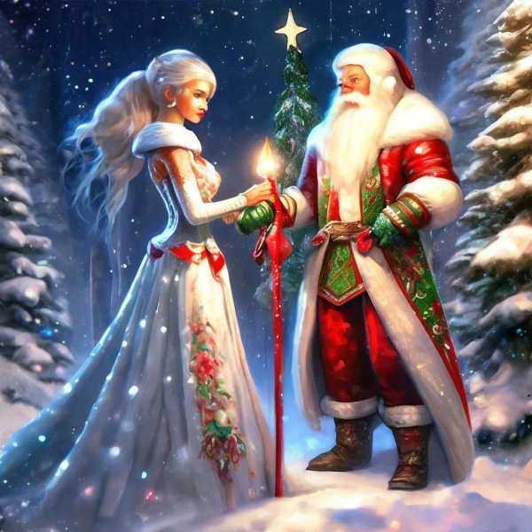 снегурочка новогоднее