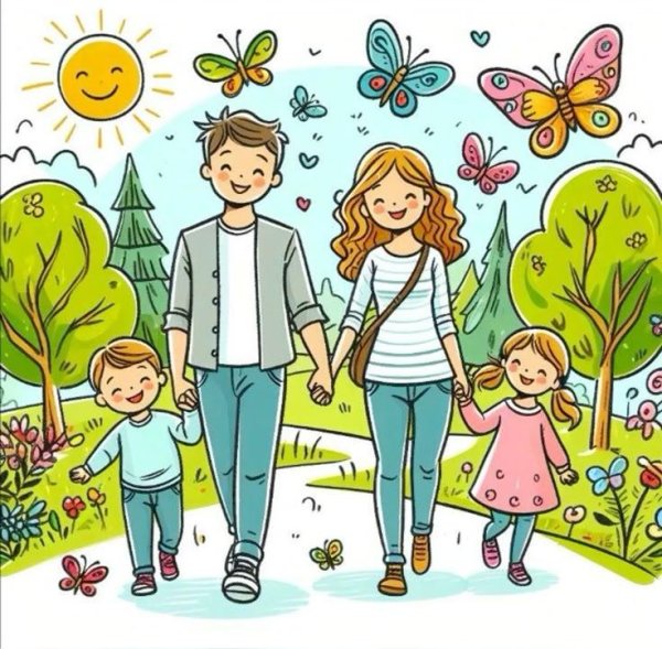 семья иллюстрации