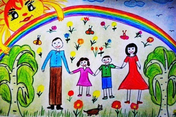 рисунки семейные традиции