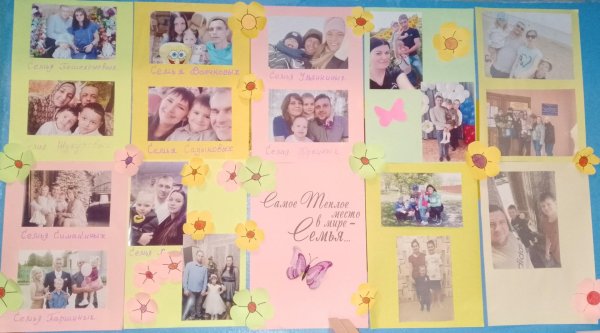 плакат ко дню семьи