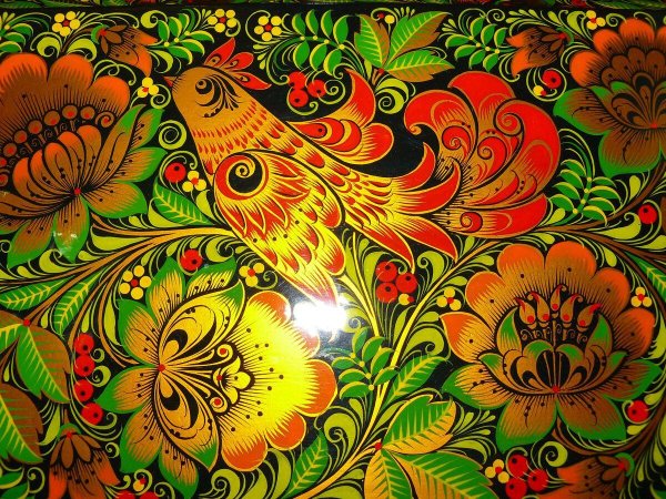 традиционная русская роспись