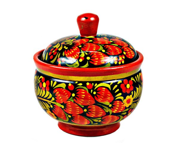 хохломская сахарница