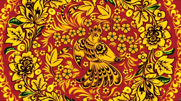 русские народные росписи хохломская