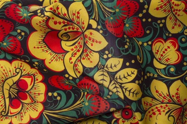 ткань хохлома