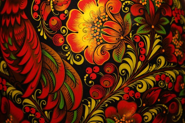 русское искусство хохлома