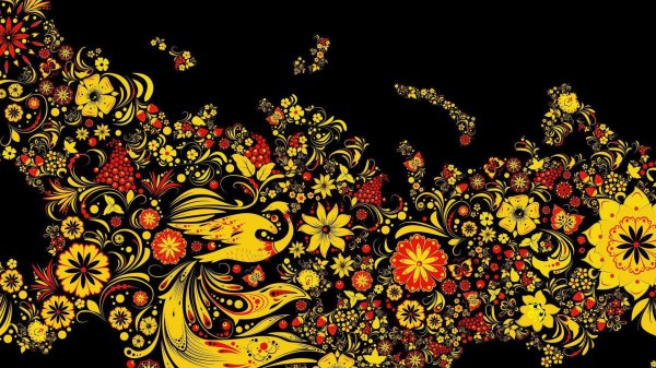 фон русский народный