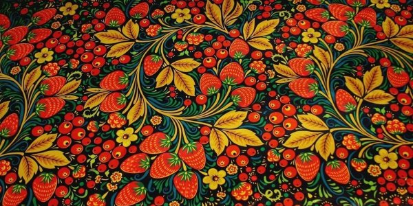 стиль хохлома