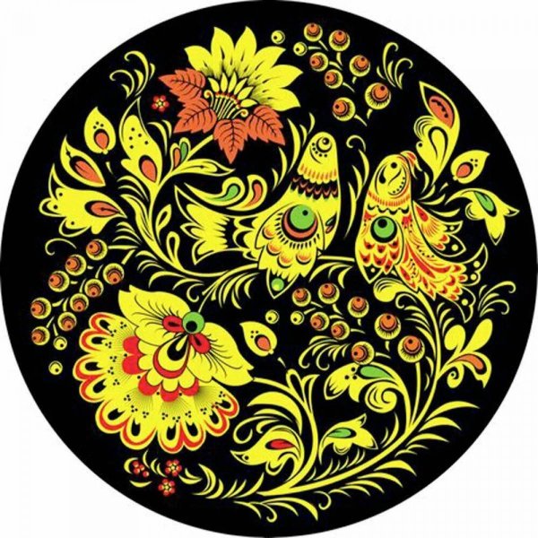 росписи городецкая жостовская хохломская