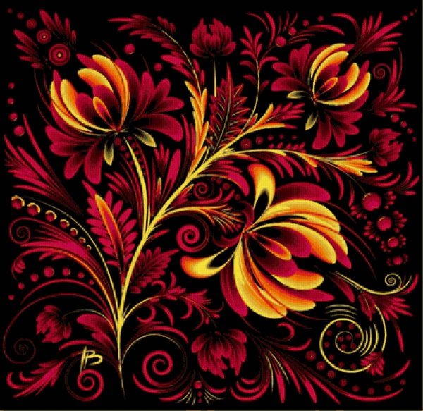 народная роспись