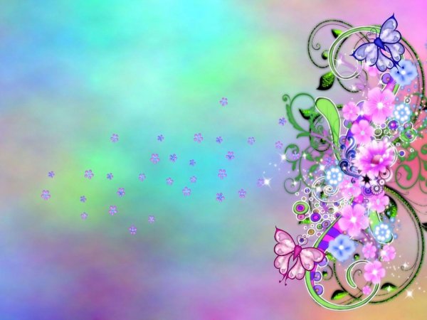 цветочный узор