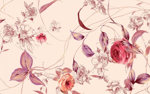 узор цветка