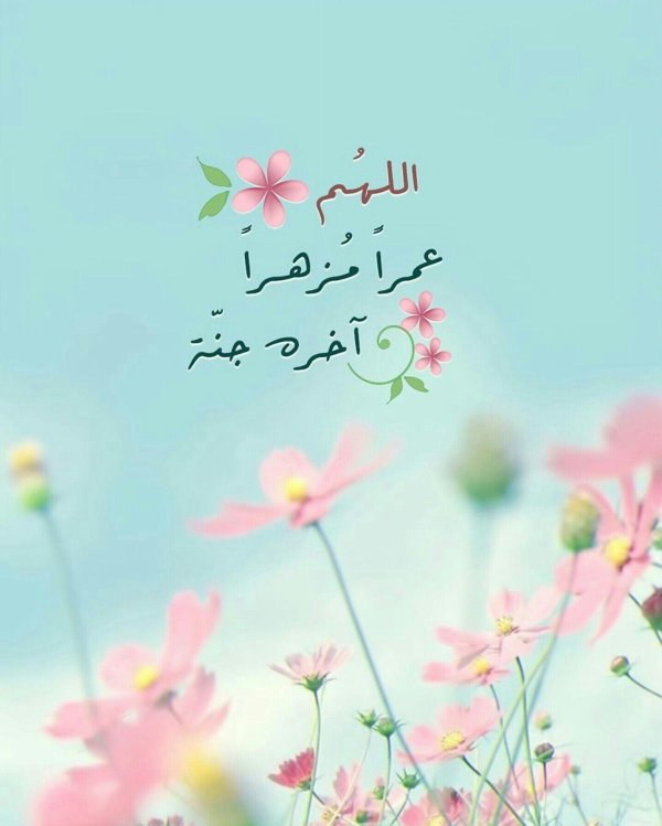 الحمد لله цветы