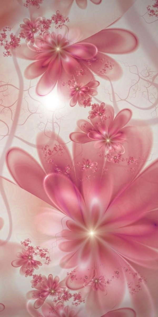 фоны розовый