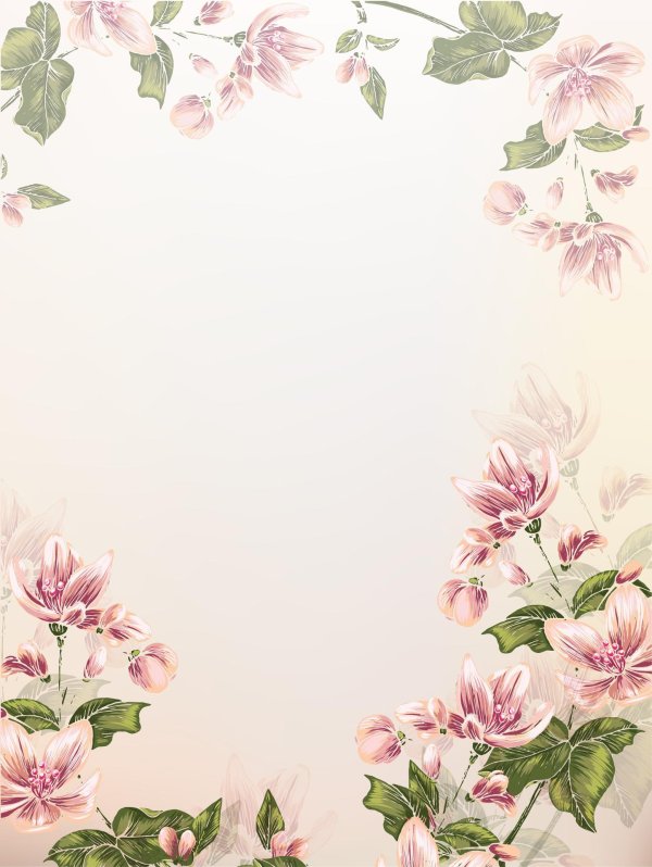 цветочные рамки