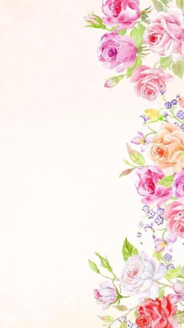 акварельные цветочные рамки